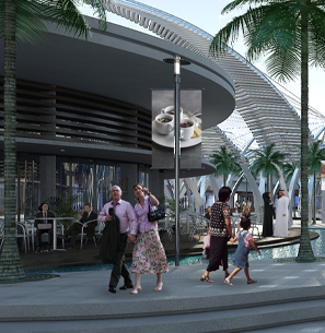 Nakheel Mall Unique Architecture
