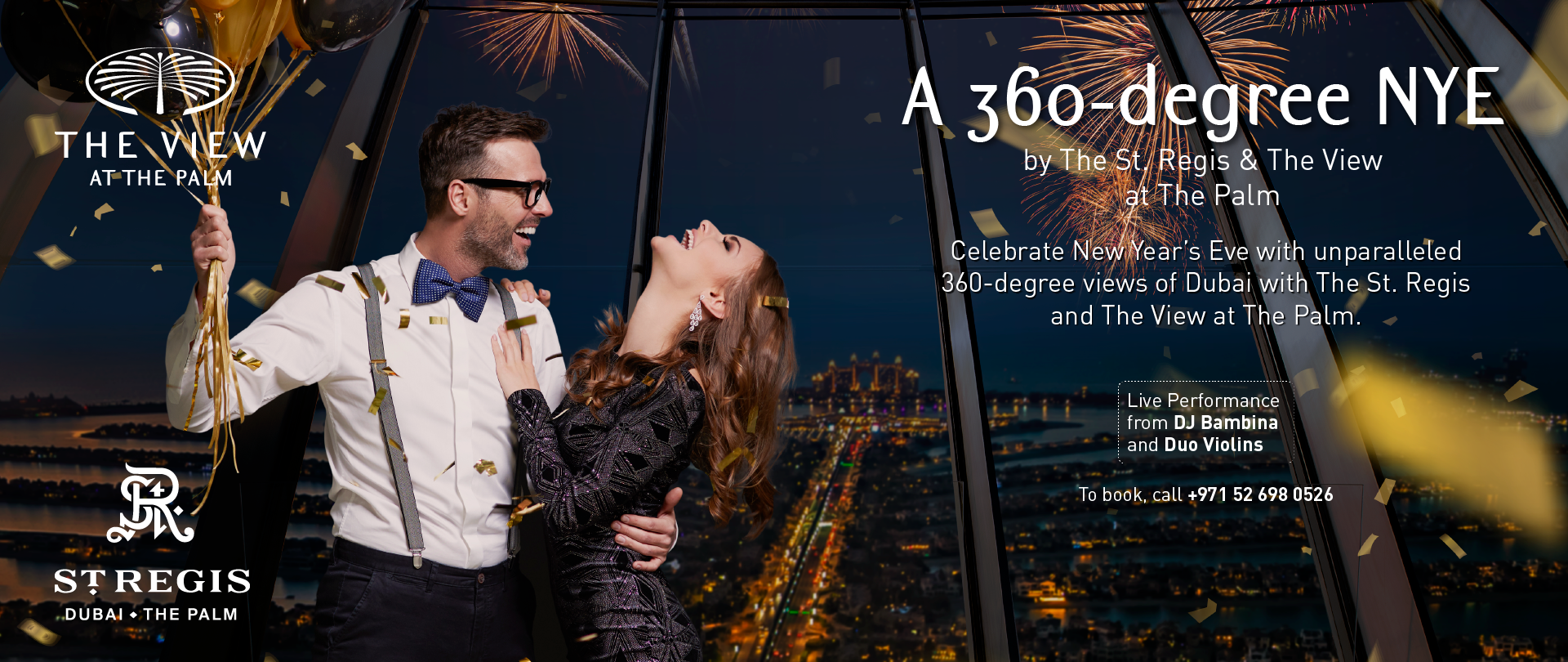 A 360 degree new years eve celebration 2022 