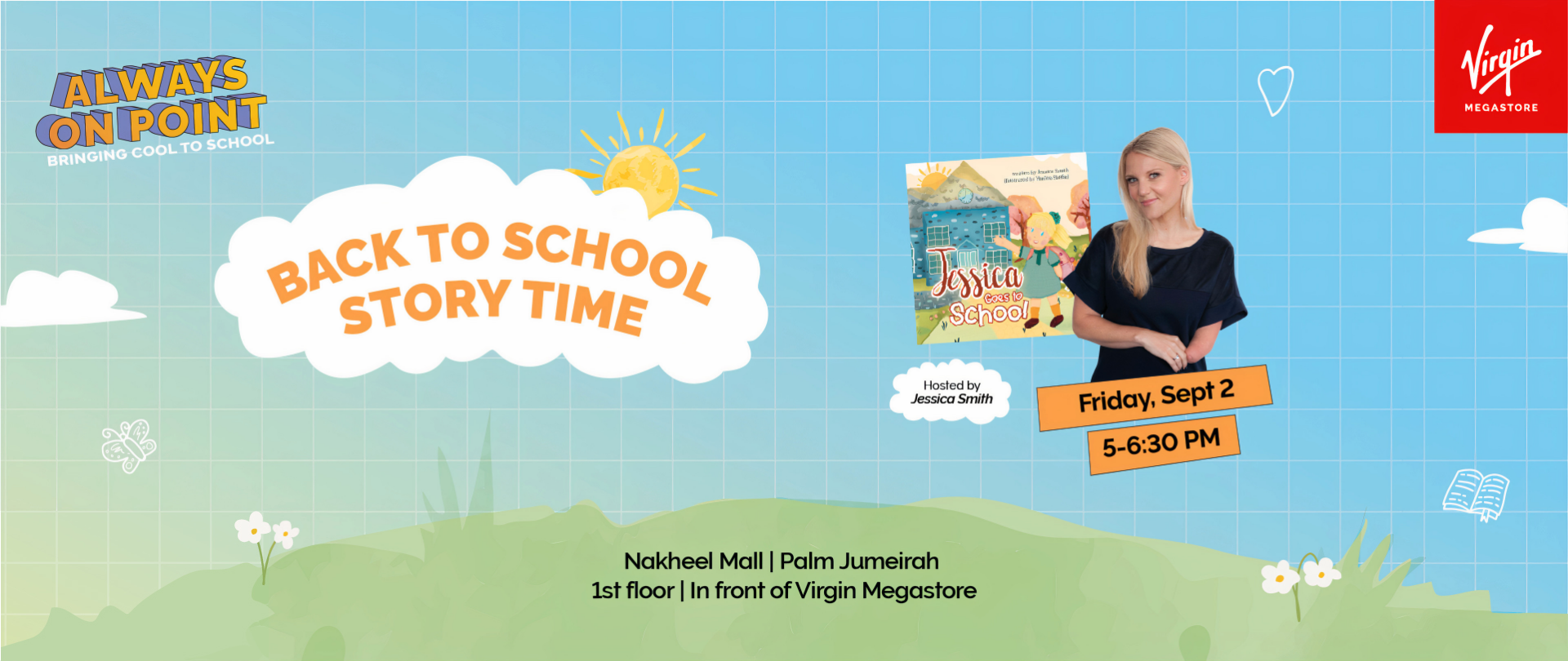 Join Virgin Megastore’s Back to School Storytime!