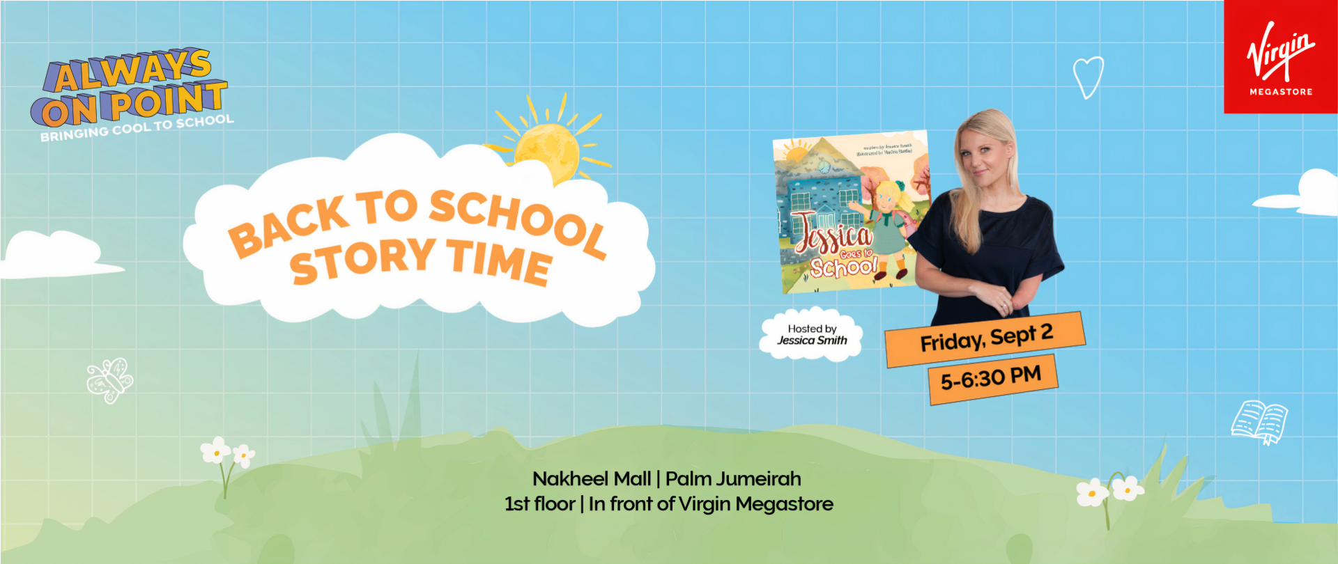 Join Virgin Megastore’s Back to School Storytime! 