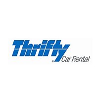 Thrifty Car Rental Logo nakheel mall